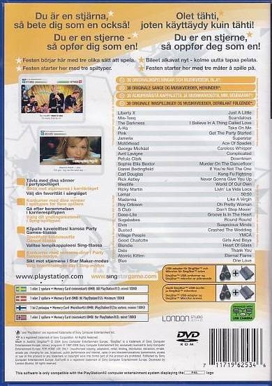 SingStar - PS2 (Genbrug)